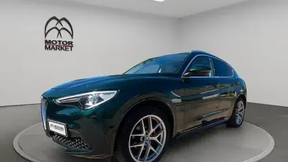 Usata Alfa Romeo Stelvio Ti 280 CV (205 kW) 2020 Verde SUV