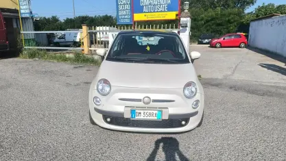 Usata Fiat 500 Sport 75 CV (55 kW) 2008 Bianco Berlina