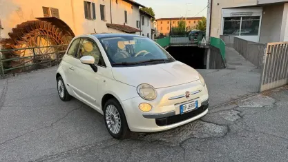 Usata Fiat 500 Lounge 69 CV (50 kW) 2008 Bianco Berlina
