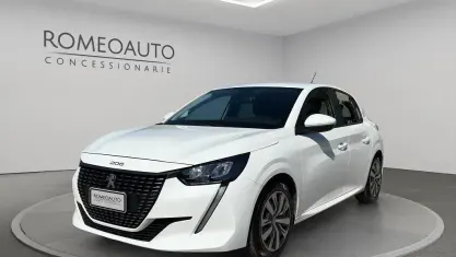 Usata Peugeot 208 Active 75 CV (55 kW) 2020 Bianco Utilitaria