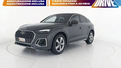 Usata Audi Q5 Sportback S-line plus 163 CV (119 kW) 2022 Grigio daytona perlato SUV
