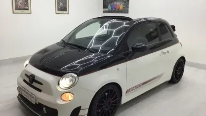Usata Abarth 595C 160 CV (117 kW) 2012 Bianco Cabrio
