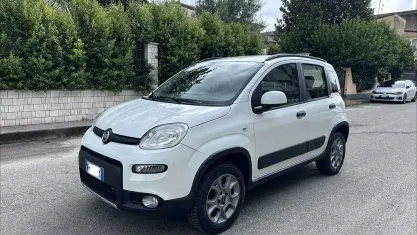 Usata Fiat Panda 4x4 S 95 CV (69 kW) 2017 Bianco Utilitaria