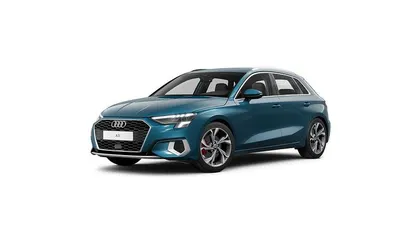 Usata Audi A3 Advanced 150 CV (110 kW) 2023 Blu/azzurro Berlina