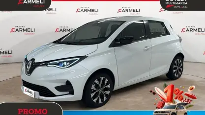 Usata Renault Zoe Zen 100 kW (136 CV) 2021 Bianco Utilitaria