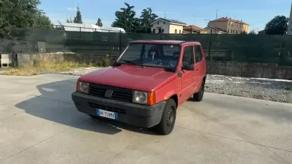 Usata Fiat Panda 54 CV (39 kW) 2001 Rosso Berlina