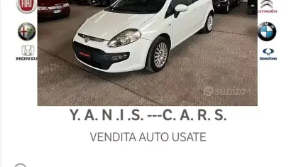 Usata Fiat Grande Punto 75 CV (55 kW) 2011 Bianco Utilitaria