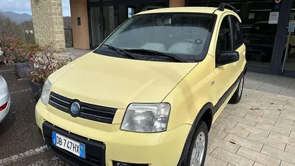 Usata Fiat Panda 4x4 Climbing 69 CV (50 kW) 2006 Giallo Utilitaria