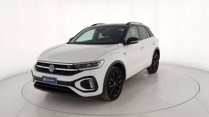 Usata VW T-Roc R-line 110 CV (80 kW) 2023 Bianco SUV