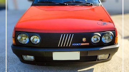 Usata Fiat Ritmo Abarth 131 CV (96 kW) 1989 Rosso Berlina