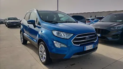 Usata Ford Ecosport Titanium 125 CV (91 kW) 2021 Blu SUV