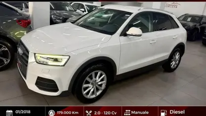 Usata Audi Q3 Sport 120 CV (88 kW) 2018 Bianco SUV
