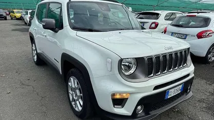 Bianco Usata 2021 Jeep Renegade Limited SUV | 16.900 € (Buon prezzo)
