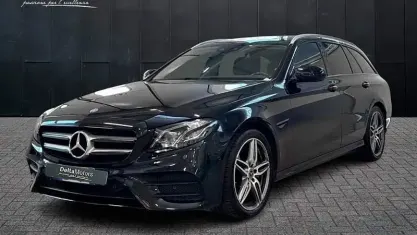 Usata Mercedes E220 Premium Plus 194 CV (142 kW) 2019 Nero metallizzato Station wagon