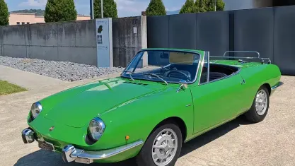 Usata Fiat 850 Sport 52 CV (38 kW) 1960 Verde Cabrio