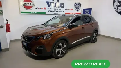 Usata Peugeot 3008 GT-line 150 CV (110 kW) 2016 Marrone SUV