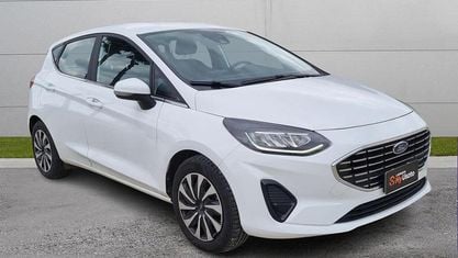 Usado Ford Fiesta Titanium 125 HP (91 kW) 2022 Branco Citadino