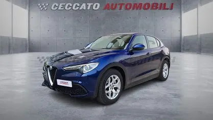 Usata Alfa Romeo Stelvio Business 160 CV (117 kW) 2021 Blu SUV