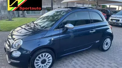 Usata Fiat 500 Lounge 75 CV (55 kW) 2009 Bluazzurro Cabrio