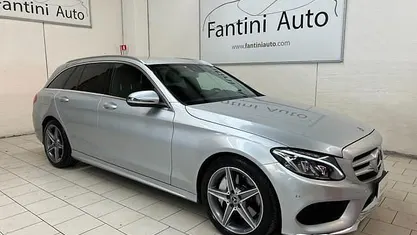 Argento Usata 2017 Mercedes C250 Premium Station wagon | 16.900 € (Buon prezzo)
