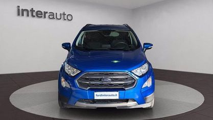 Usado Ford Ecosport Titanium S 125 HP (91 kW) 2021 Azul SUV