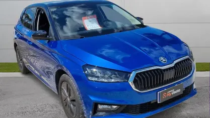 Usata Skoda Fabia Selection 80 CV (58 kW) 2025 Blu race metallizzato nero tulipano perlato Utilitaria