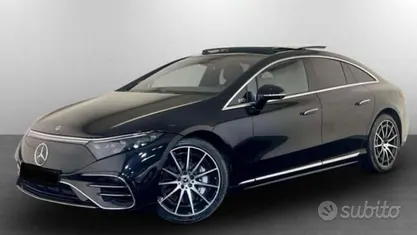 Usata Mercedes EQS580 AMG 385 kW (524 CV) 2022 Nero Berlina