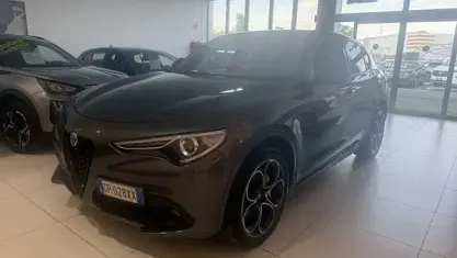 Brugt Alfa Romeo Stelvio Veloce 209 HK (153 kW) 2021 Grå SUV