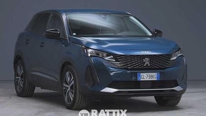 Usata Peugeot 3008 Allure 225 CV (165 kW) 2022 Blu celebes SUV