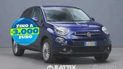 Usata Fiat 500X Connect 131 CV (96 kW) 2022 Blu SUV