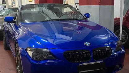 Usata BMW 645 Cabriolet 333 CV (244 kW) 2006 Blu Cabrio