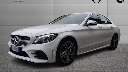Bianco Usata 2019 Mercedes C220 Premium Berlina | 26.500 € (Buon prezzo)