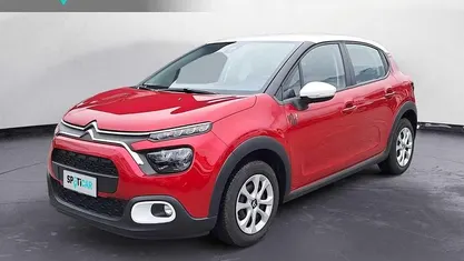 Rosso Usata 2022 Citroën C3 PureTech Due volumi | 12.400 € (Buon prezzo)