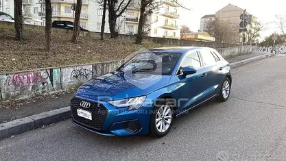 Usata Audi A3 Business 150 CV (110 kW) 2022 Blu Berlina