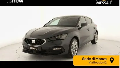 Usata Seat Leon Style 110 CV (80 kW) 2021 Argento Berlina