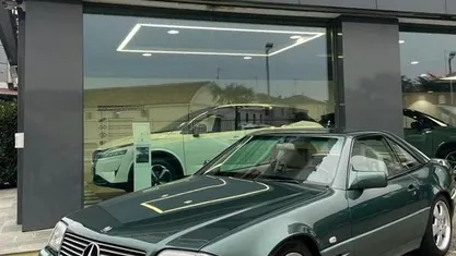 Usata Mercedes SL320 231 CV (169 kW) 1993 Verde Cabrio