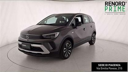 Usata Opel Crossland X Elegance 110 CV (80 kW) 2021 Grigio scuro SUV
