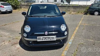 Usata Fiat 500C Lounge 69 CV (50 kW) 2011 Bluazzurro Cabrio