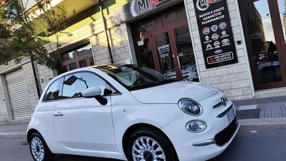 Bianco Usata 2016 Fiat 500 Lounge Due volumi | 8990 € (Buon prezzo)