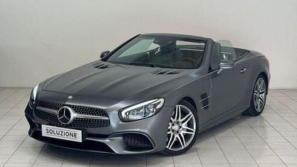 Usata Mercedes SL400 367 CV (269 kW) 2016 Grigio Cabrio