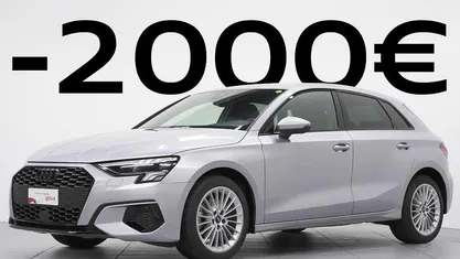 Usata Audi A3 Sportback Advanced 150 CV (110 kW) 2022 Argento Utilitaria