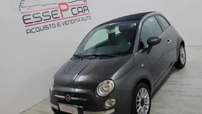 Usata Fiat 500C Lounge 69 CV (50 kW) 2014 Grigio Cabrio