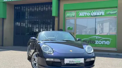 Usata Porsche Boxster 239 CV (175 kW) 2006 Bluazzurro Cabrio