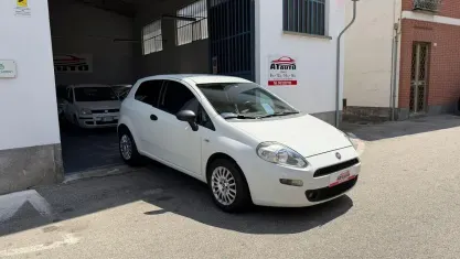 Usata Fiat Punto 75 CV (55 kW) 2014 Bianco Utilitaria