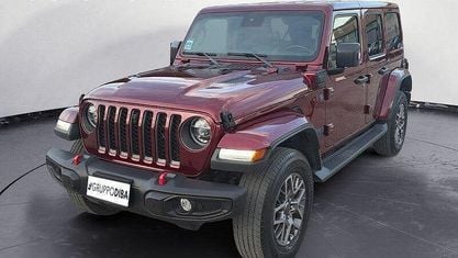 Usata Jeep Wrangler 80th Anniversary 380 CV (279 kW) 2021 Rosso SUV