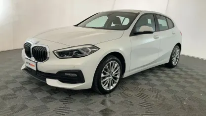 Usata BMW 118 Advantage 136 CV (100 kW) 2022 Bianco Utilitaria