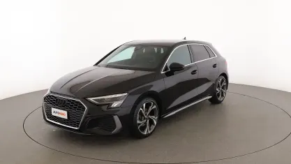 Usata Audi A3 Sportback e-tron S-Line 150 CV (110 kW) 2022 Nero Utilitaria