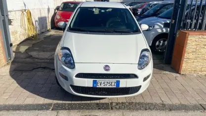Usata Fiat Punto Lounge 77 CV (56 kW) 2014 Bianco Utilitaria