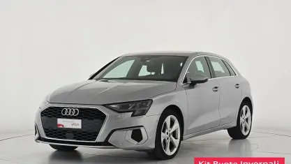 Usata Audi A3 Advanced 116 CV (85 kW) 2021 Argento Berlina