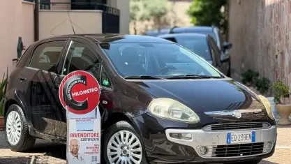 Usata Fiat Punto Evo Dynamic 77 CV (56 kW) 2010 Nero Utilitaria